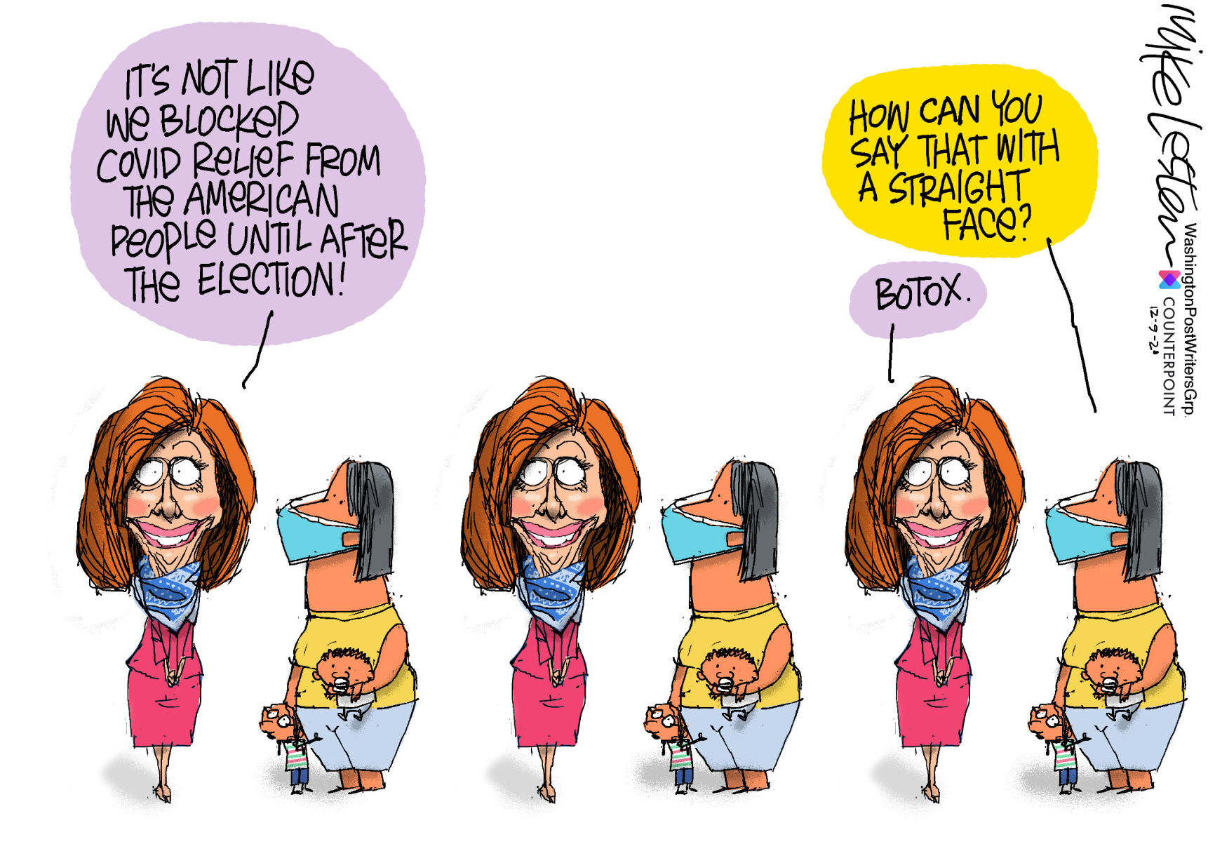 Mike Lester cartoon